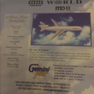 McDonnell Douglas collection model plane